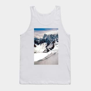 Chamonix Aiguille du Midi Mont Blanc Massif France Tank Top